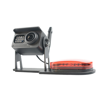 Câmera impermeável da visão noturna do carro do monitor de um preto de 7 polegadas com lâmpada vermelha