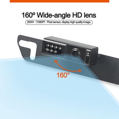 Cor impermeável sem fio do preto do receptor da câmera AHD do reverso de IP69K DVR